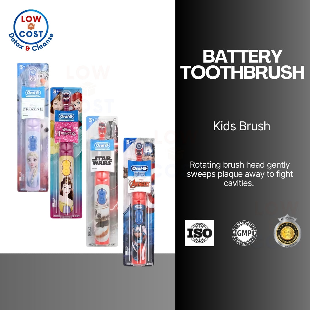 LowCostPH | Oral-B, Battery Powet Toothbrush, Soft, 3+ Yrs, Star Wars, Frpzen, Disney Princess