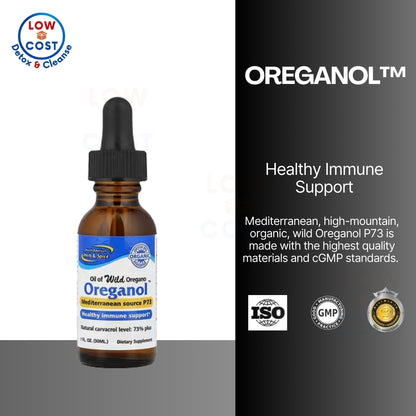 LowCostPH | North American Herb & Spice, Oreganol, Oil of Wild Oregano, Immune|Inflammatory Response