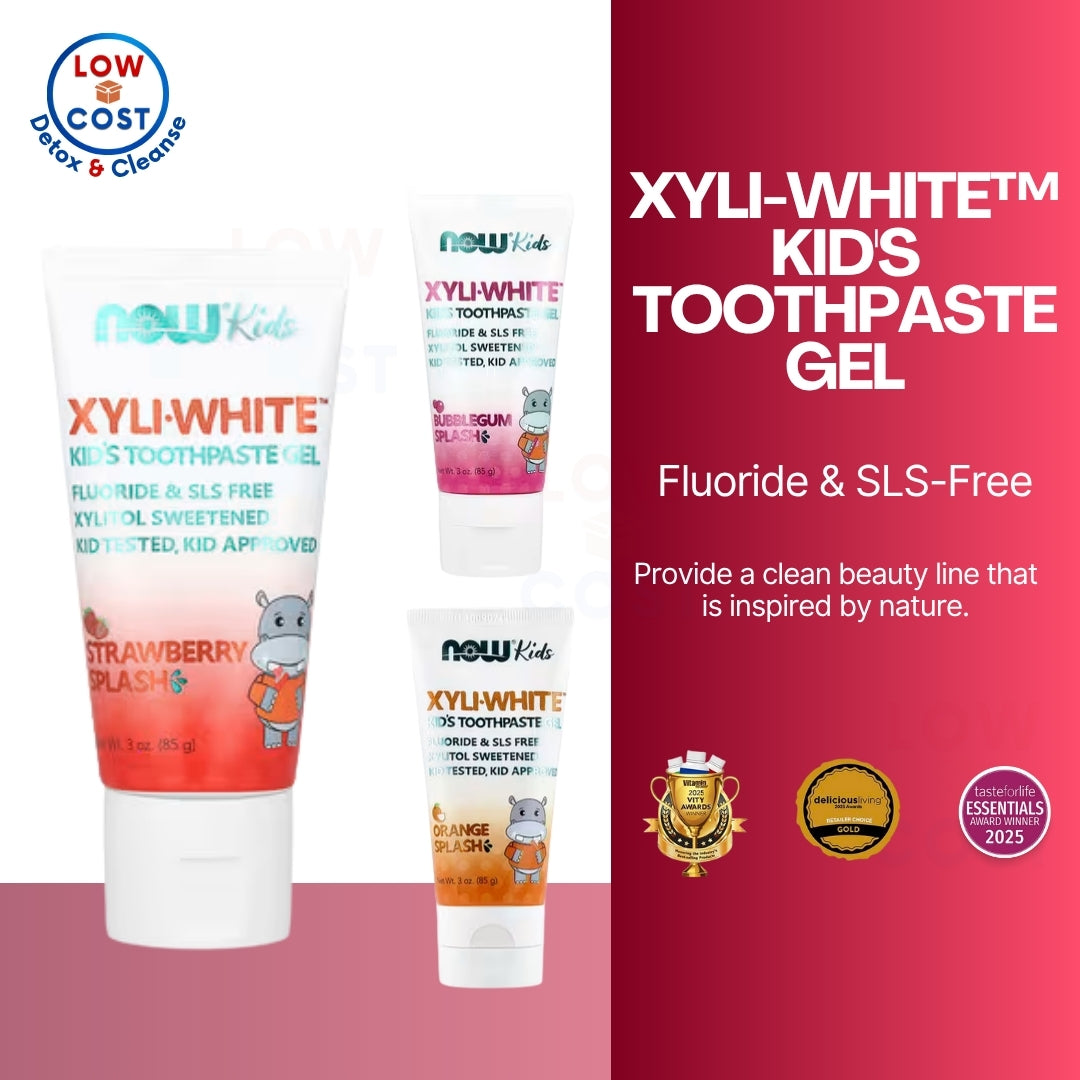 LowCostPH | NOW Foods, XyliWhite, Kid's Toothpaste Gel, Xlear, Spry Tooth Gel with Xylitol,
