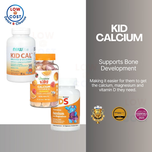 LowCostPH | NOW Foods, Kid Cal, Orange, California Gold Chewable Calcium with Magnesium