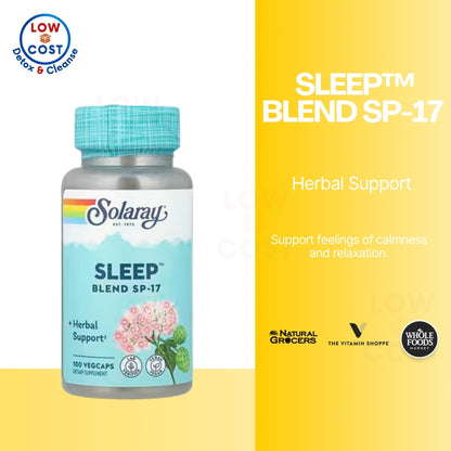 LowCostPH | Solaray, Sleep™ Blend SP-17, Sleep Support