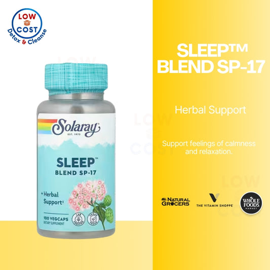 LowCostPH | Solaray, Sleep™ Blend SP-17, Sleep Support
