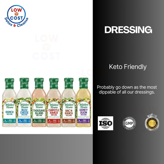 LowCostPH | Walden Farms Asian, Italian, Bleu Cheese, Caesar, Thousand Island Dressing, 12 fl oz