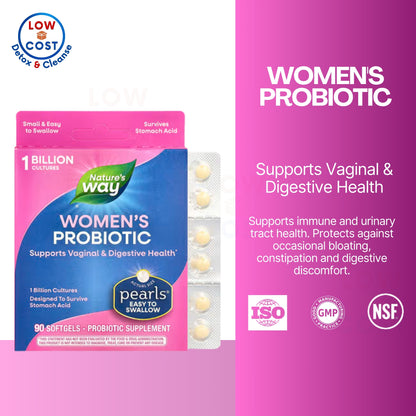 LowCostPH | Nature's Way, Women's Probiotic ( Digestive Health, Urinary Tract Support & Immune System Support )