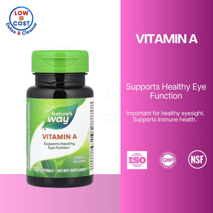 LowCostPH | Nature's Way, Vitamin A ( Supports Vision Health & Supports Immune Function )