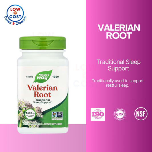 LowCostPH | Nature's Way, Valerian Root ( Supports Restful Sleep & Soothes Headaches & Tension )