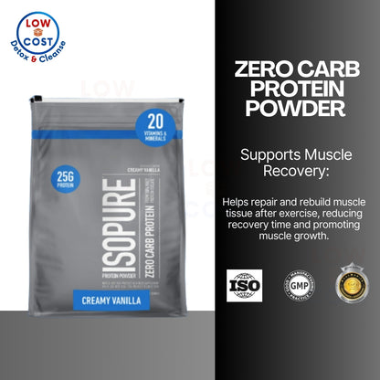 LowCostPH | Isopure Zero Carb Protein Powder Creamy Vanilla Dr. Axe / Ancient Nutrition Bone Broth