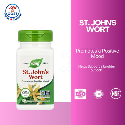 LowCostPH | Nature's Way, St. John's Wort Herb ( Supports Positive Mood & Emotional Balance )