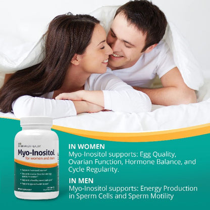 LowCostPh | Myo + D-Chiro, Myo Inositol, 120 Caps, Eu Natural, Regulate, Fertility Support