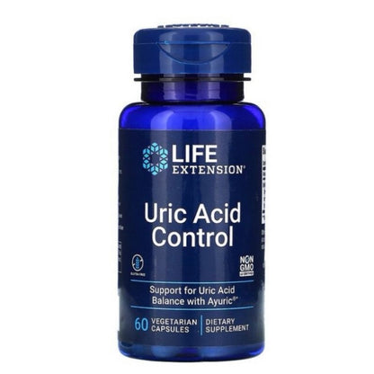 LowCostPH | Life Extension, Tart Cherry, Uric Acid Control, 60 Vegetarian Capsules | Solaray Cleanse