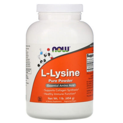 LowCostPh | NOW Foods, Double Strength L-Lysine, 1,000 mg, | 500mg Tablets and Powder
