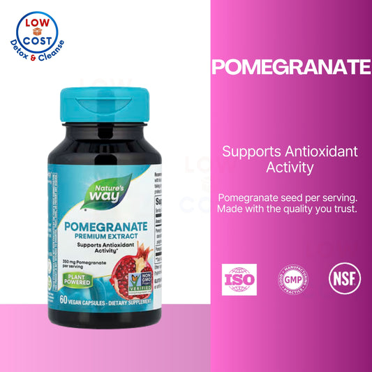 LowCostPH | Nature's Way, Pomegranate Premium Extract ( Antioxidant Support & Cardiovascular Health )