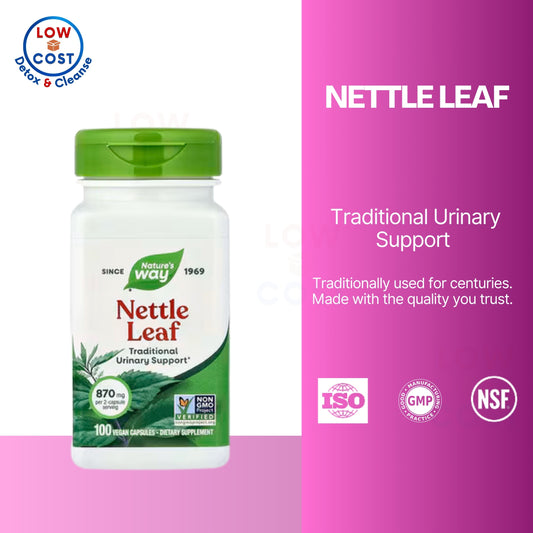 LowCostPH | Nature's Way, Nettle Leaf ( Supports Bladder, Kidney Function & Support Joint Health )