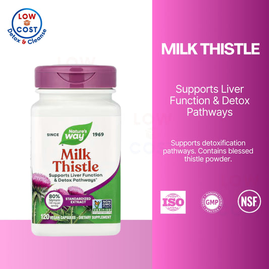 LowCostPH | Nature's Way, Milk Thistle, 120 Vegan Capsules