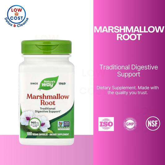 LowCostPH | Nature's Way, Marshmallow Root ( Traditionally Used to Soothe Digestive Discomfort )