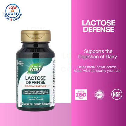 LowCostPH | Nature's Way, Lactose Defense ( Reduces Digestive Discomfort )