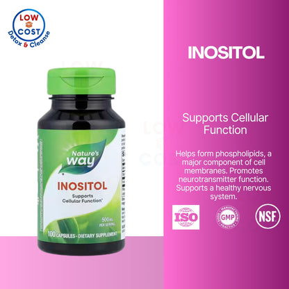 LowCostPH | Nature's Way, Inositol ( Cellular Function Support & Metabolic Health )