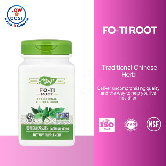 LowCostPH | Nature's Way, Fo-Ti Root ( Liver Health & Supports Youthful Vitality )