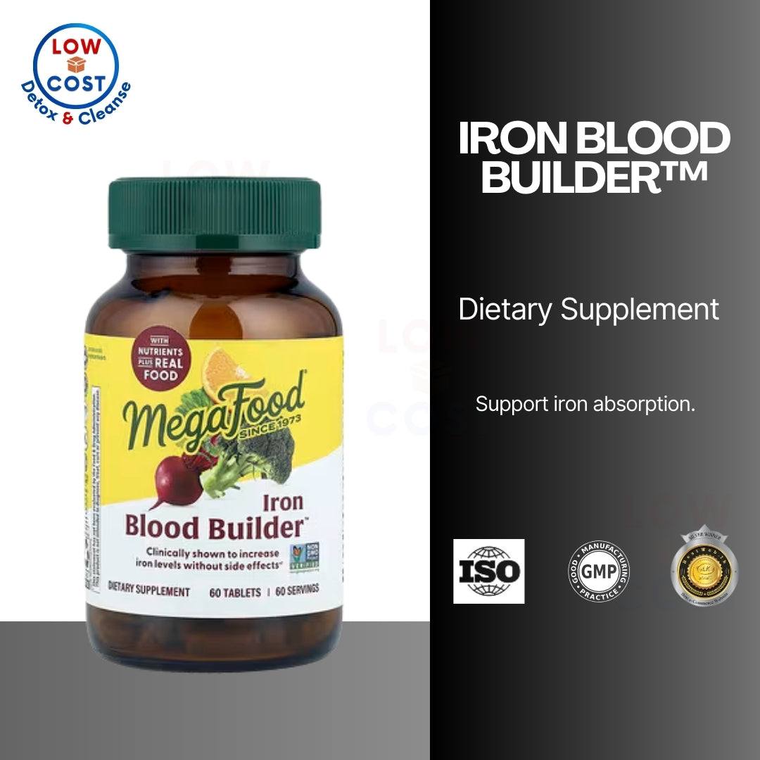 USA Onhand | Megafood Blood Builder Iron Dietary Supplements Help increase Iron Level Supplements.