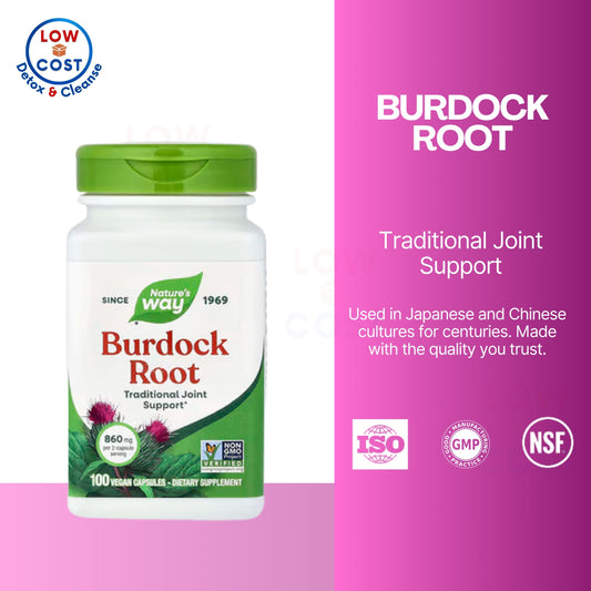 LowCostPH | Nature's Way, Burdock Root ( Joint Health, Antioxidant Support & Digestive Support )