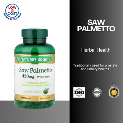 LowCostPH | Nature's Bounty, Saw Palmetto, 450 mg