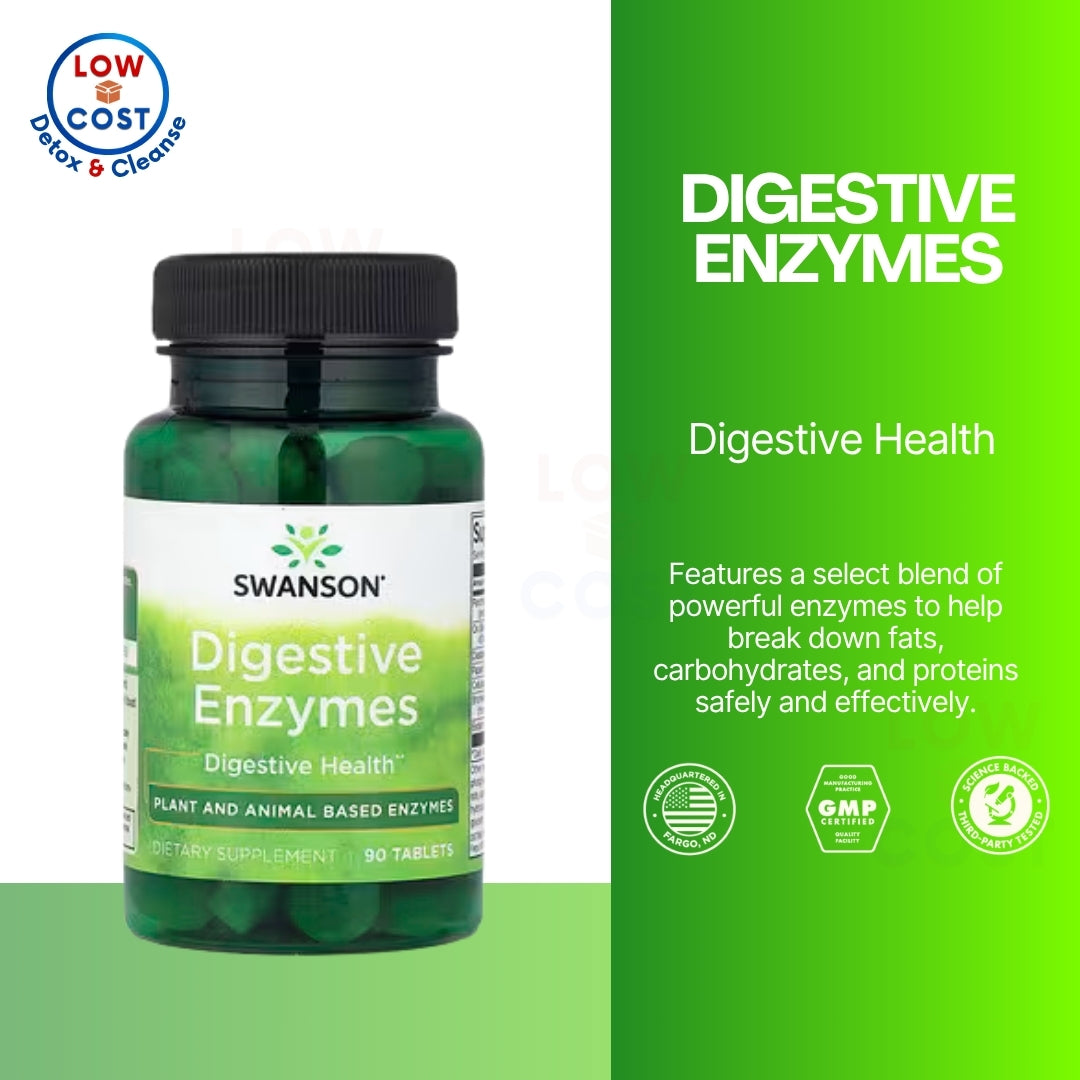 LowCostPH | Swanson, Digestive Enzymes, Tablets Aids in the Digestion of Carbohydrates