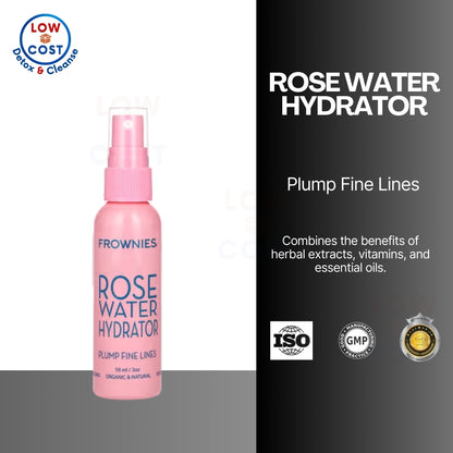 USA Onhand | Frownies, Rose Water Hydrator Spray, 2 oz (59 ml)