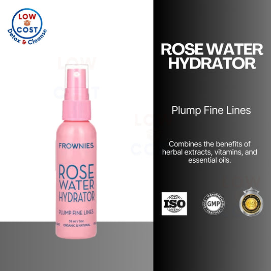 USA Onhand | Frownies, Rose Water Hydrator Spray, 2 oz (59 ml)