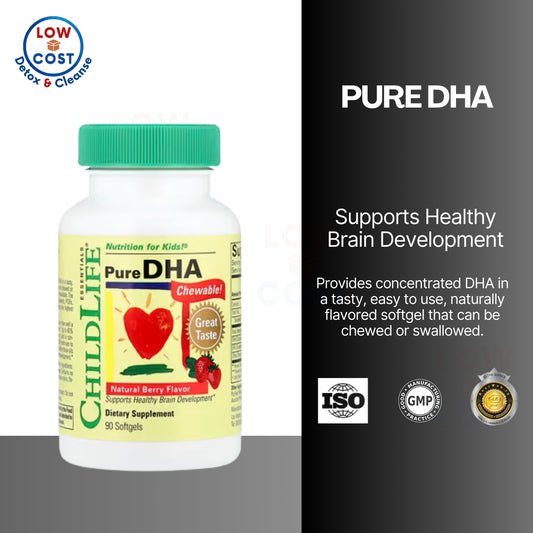 USA Onhand | ChildLife Essentials, Pure DHA, Natural Berry ( Children's Health )