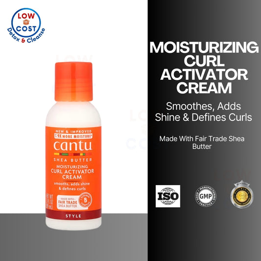 USAOnhand| Cantu, Shea Butter Moisturizing Curl Activator Cream, Natural Curls, Coils & Waves, 89ml