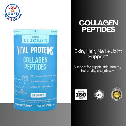 USA Onhand | Vital Proteins, Collagen Peptides, Unflavored, 10 oz (284 g)