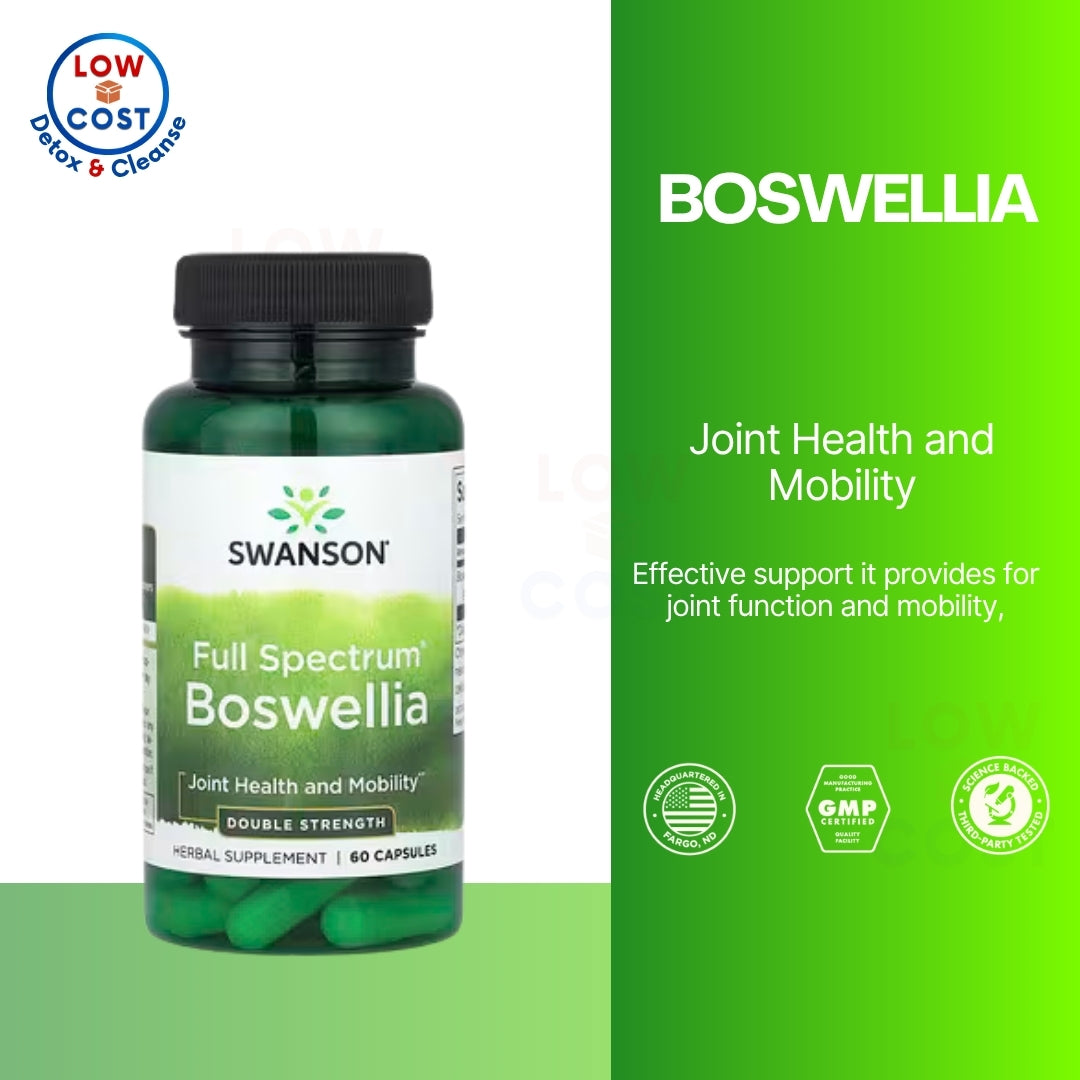 LowCostPH | Swanson, Full Spectrum® Boswellia, 60 Capsules Joint Health and Mobility