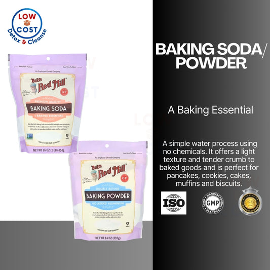 Grocer Farmer | Healthy Options, Bob's Red Mill Baking Soda, Double Acting Baking Powder Gluten Free