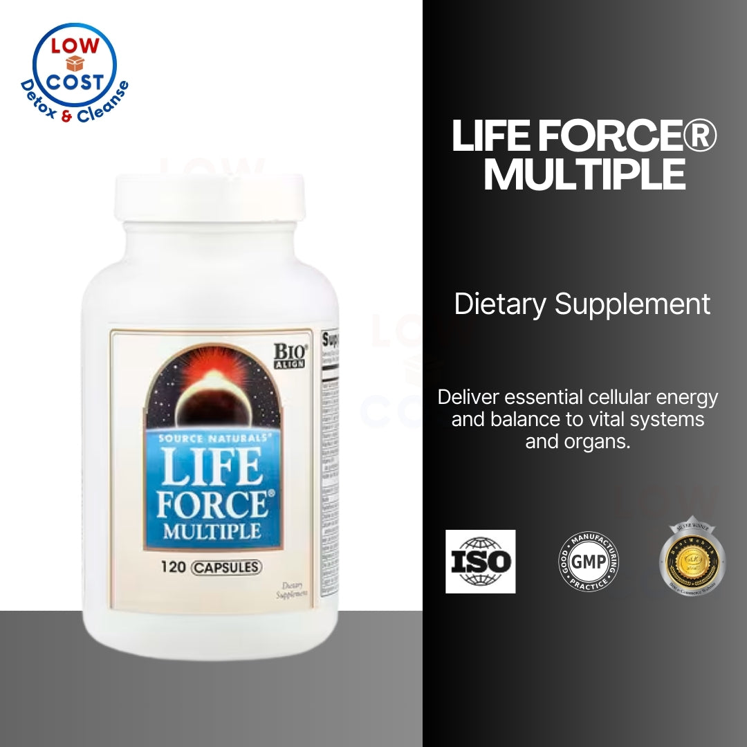 LowCost PH| Source Naturals, Life Force® Multiple, 120 Capsules