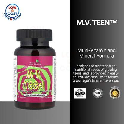 Low Cost PH | Futurebiotics, M.V. Teen, 180 Capsules Multivitamin for Teenagers