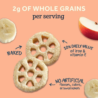 Low Cost PH | Gerber, Teether Wheels, 10+ Months, Banana Cream, Apple Harvest, Natural Flavors