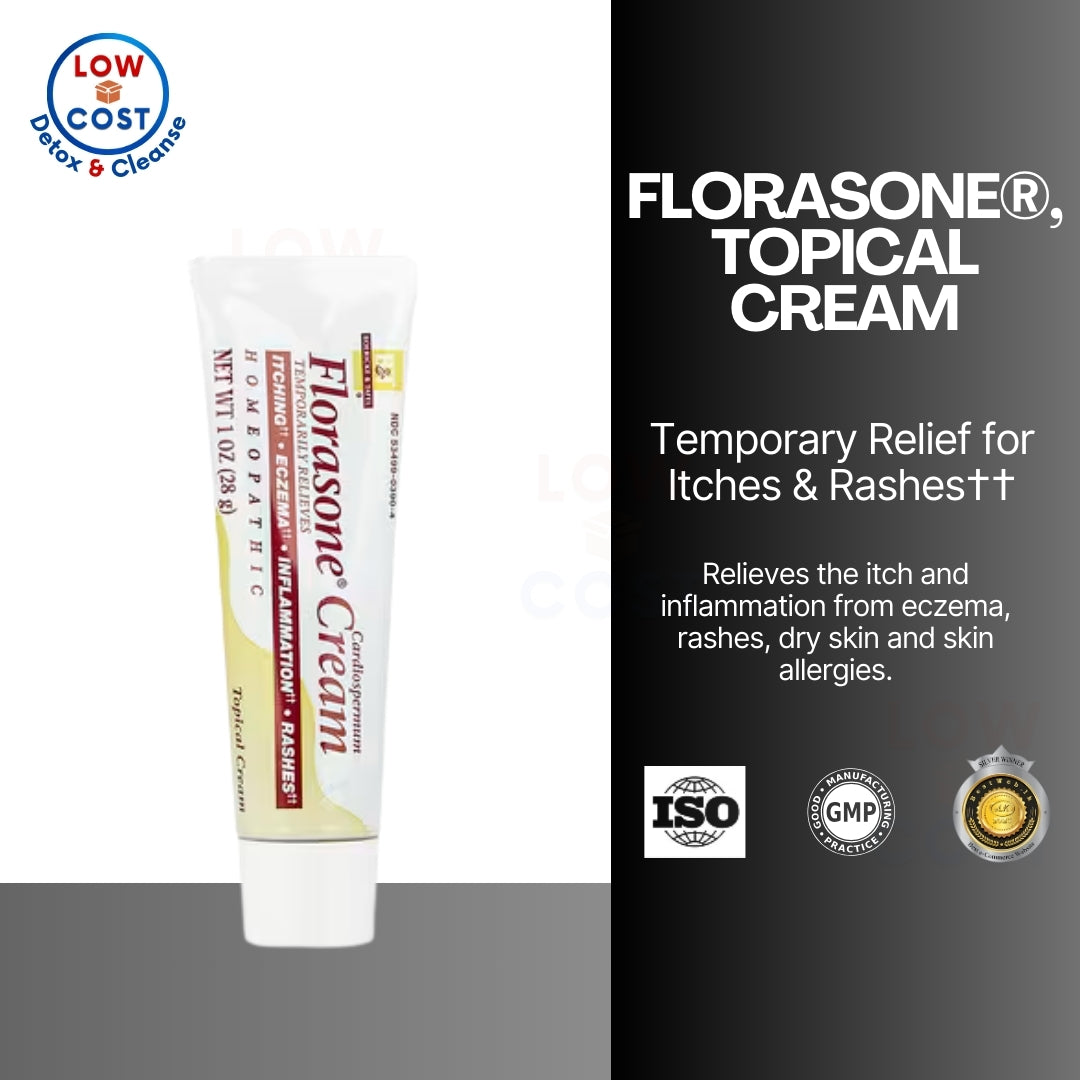 LowCost PH| Boericke & Tafel, Florasone Topical Cream, (28 g)