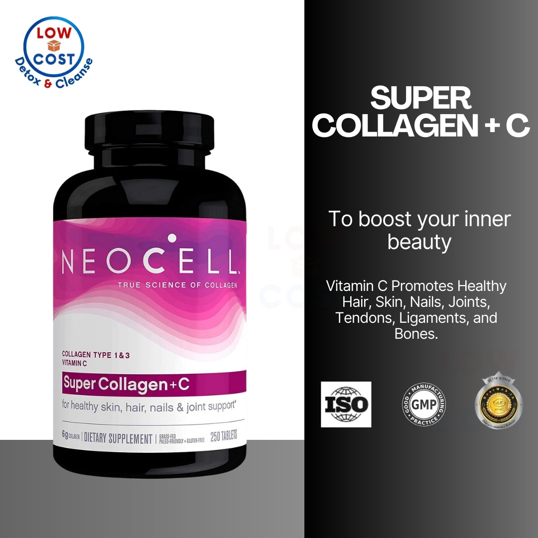 Low Cost PH | NeoCell Super Collagen With Vitamin C and Biotin, Skin, Hair and Nails Supplement