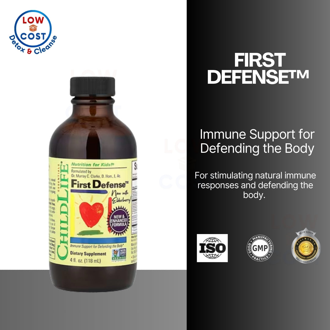 LowCostPH| ChildLife Essentials, Essentials, First Defense, 4 fl oz (118 ml)