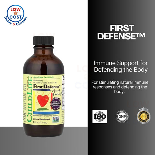 LowCostPH| ChildLife Essentials, Essentials, First Defense, 4 fl oz (118 ml)