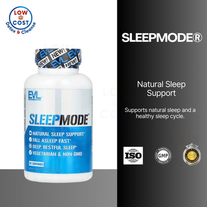 LowCostPH| EVLution Nutrition, SleepMode, 60 Veggie Capsules