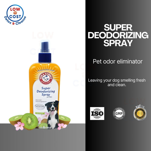 USAOnhand| Arm & Hammer, Super Deodorizing Spray for Pets, Kiwi Blossom, 8 fl oz (236 ml)