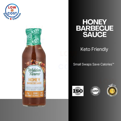 LowCostPh | Walden Farms, Honey Barbecue Sauce, 12 fl oz (355 ml), Keto Friendly, Zero Calories