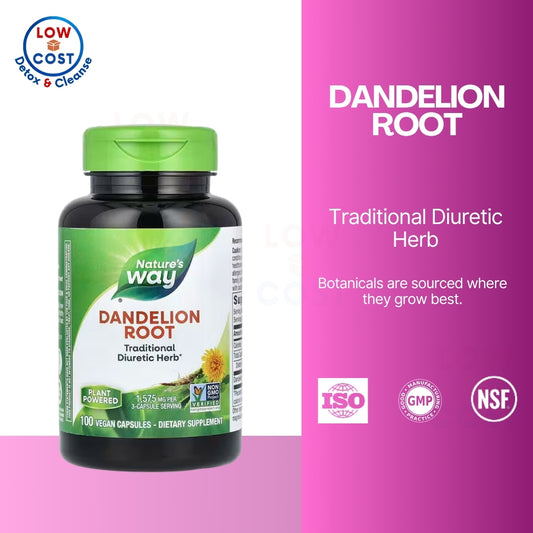 LowCost PH| Nature's Way, Dandelion Root, 1,575 mg, 100 Vegan Capsules