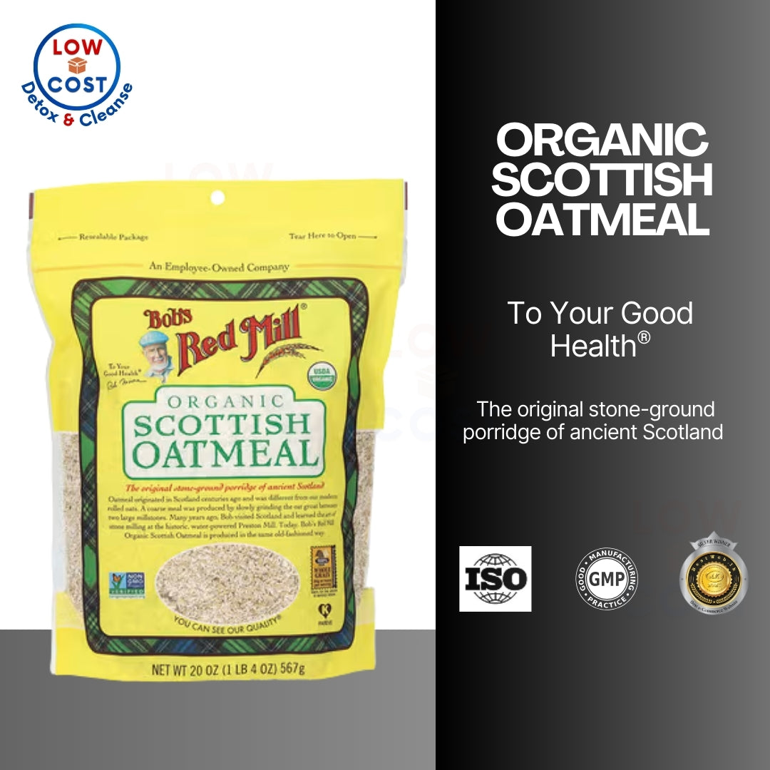 LowCostPh | Bob's Red Mill Organic Scottish Oatmeal 567g Inspiring Joy with Wholesome Foods