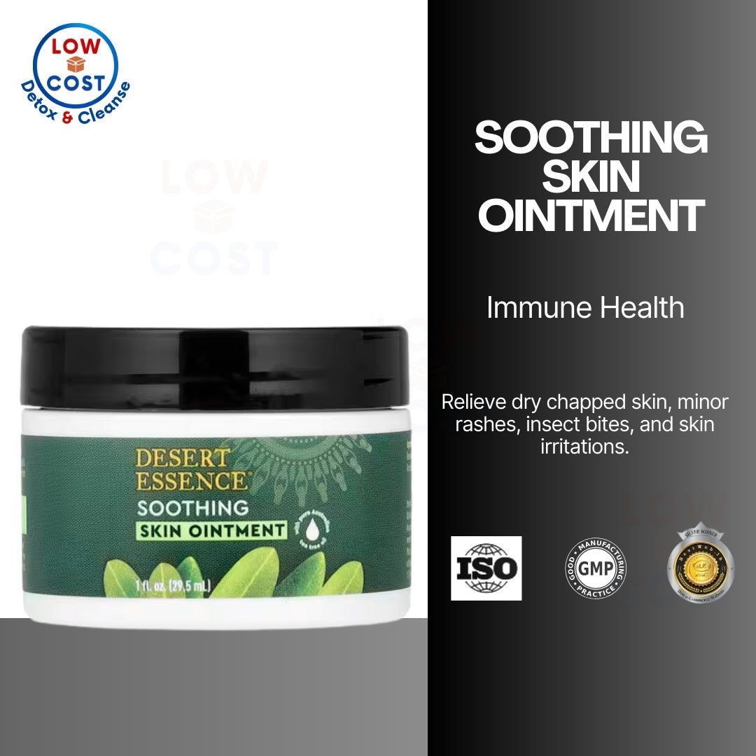 LowCostPH| Desert Essence, Soothing Skin Ointment, 1 fl oz (29.5 ml)