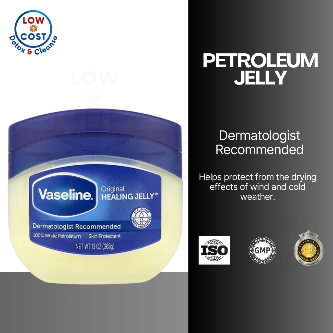 LowCostPH| Vaseline Petroleum Jelly Original Provides Dry Skin Relief And Protects Minor Cuts Dermat