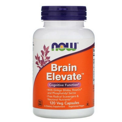 LowCostPH | Now Foods, Brain Attention Brain Elevate Cognitive Support