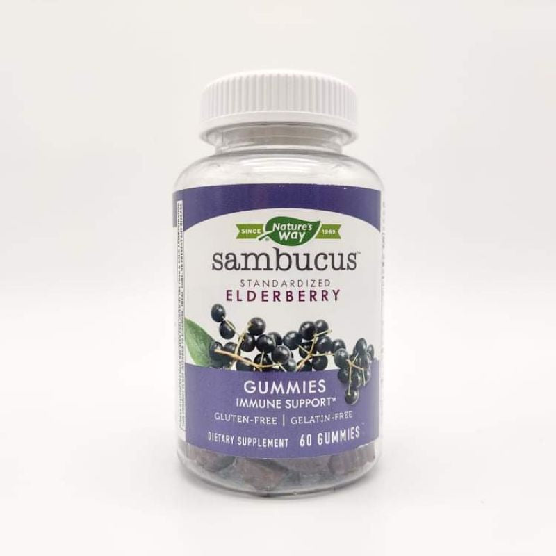 USA Onhand | Nature's Way Immune Support Sambucus Gummies for Kids and Adult Elderberry