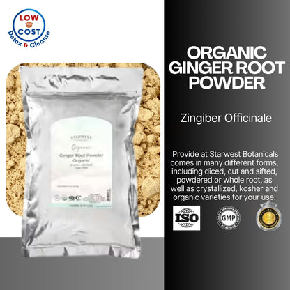 LowCostPH| Starwest Botanicals, Organic Ginger Root Powder, 1 lb (453.6 g)